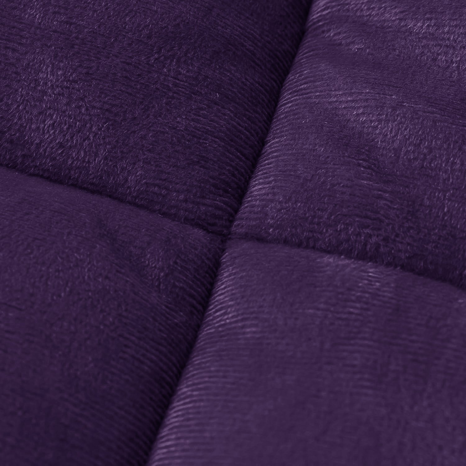 Purple - Sherpa Fleece Comforter – King Size (220 x 230 cm)